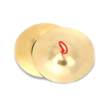 2025 Latest Model Crash Cymbal, Pack Of 2 Brass Hand Pool Percussion Instrument