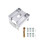 4x4 Ground Support With Concrete Base For Extended Fence-1 pack 3