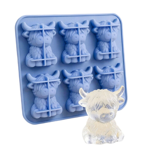 High Quality Highlands Cow Ice Tray Kitchen Gadgets For