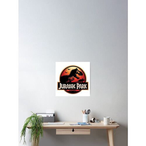Jurassic Park naplemente vászonposzter 1