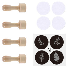 Wooden Stamps Set Designs For Comfortable Grip And Durability-C