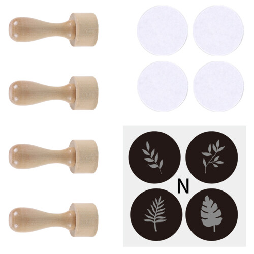 Wooden Stamps Set Designs For Comfortable Grip And Durability-C