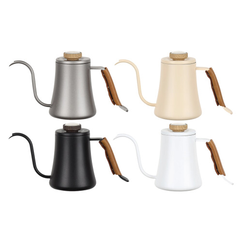 Spacious 600ml Metal coffee jar For Home And Office-Silver 2