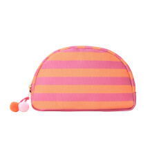 Stilvolle gestreifte Kosmetiktasche, wasserdichte-6