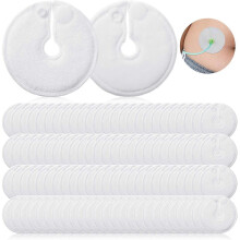 100 Pieces G Tube Pads G Tube Button Covers Peg Feeding Supplies Feeding Pads