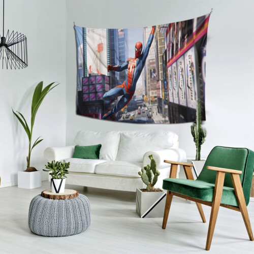 Spider-Man Tapestry Wall Art 60x40 in 2