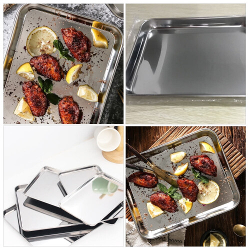 Stainless Steel Tray 26.5 x 15.5 cm 1