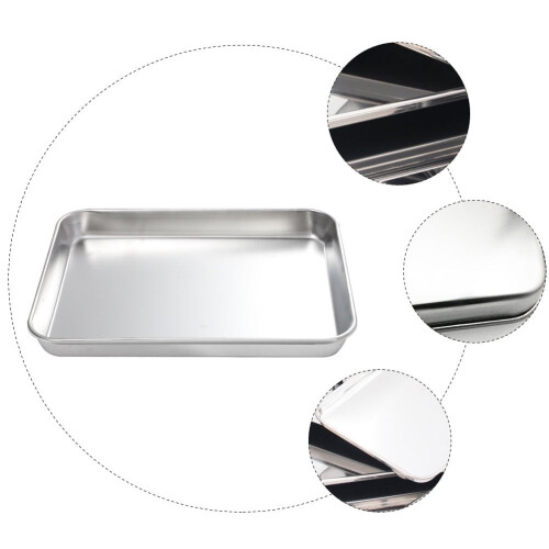 Stainless Steel Tray 26.5 x 15.5 cm 2