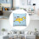 Short Plush Pillowcase with Invisible Zip 4