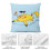 Short Plush Pillowcase with Invisible Zip 5