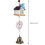Resin House-Shaped Wind Chime 29cm 3