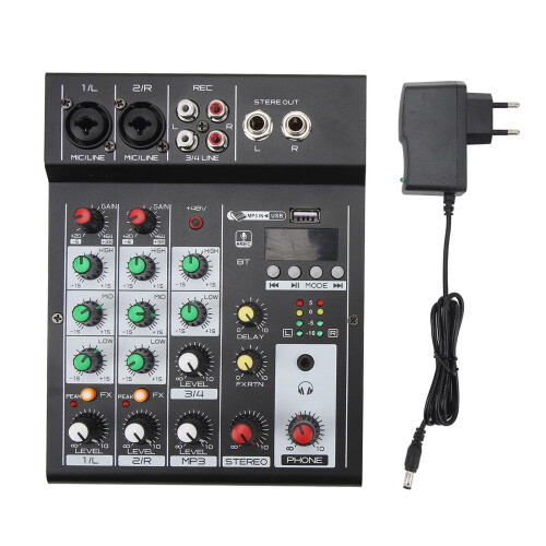 Κάρτα ηχείων μίξης ήχου Phantom Power 48V με συμβατότητα πολλαπλών διεπαφών, ασύρματη