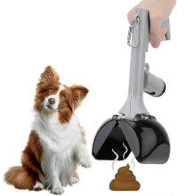2025 Latest Model Pet Poop Scoop Outdoor Cleaning Tool with 1 Roll of Trash Bags