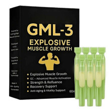 GML-3 Six in One Muscle Growth Oral Solution Muscle Synthesis Fat-Burning Support Drinks