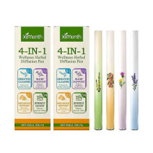 (2PCS) 1-5x Natural Herbal Energy Bar for Deep Sleep Lung Cleansing and Liver Support 4-Piece Box