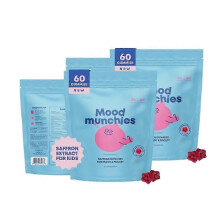 (2pcs) Saffron Extract for Mood Munchies Nutrition Gels & Chews 60 Count