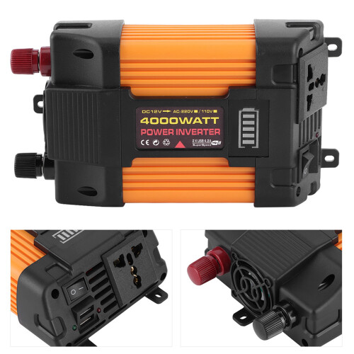 Προσαρμογέας πρίζας αυτοκινήτου DC12V σε AC, τροποποιημένος μετατροπέας 1
