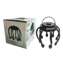 (premium model, black) Ultra Scalp Massager, Electric Octopus Scalp Massager With 3 Modes, 360 Degree Head Massager Scalp Stress Relax