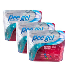 (3pcs) Toilet Absorbent Gel Urine Deodorizing Powder Odor Neutralizer Pee Absorbent Gel Liquid Solidifier For Travel