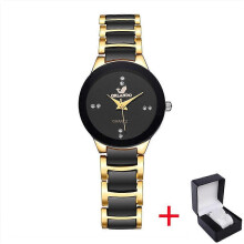 Ladies Women Quartz Wrist Watch Watches with Bracelet Strap
