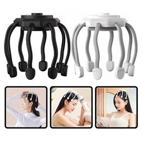 (basic model, black) SonoHome Ultra Scalp Massager, Electric Scalp Massager with 3 Modes