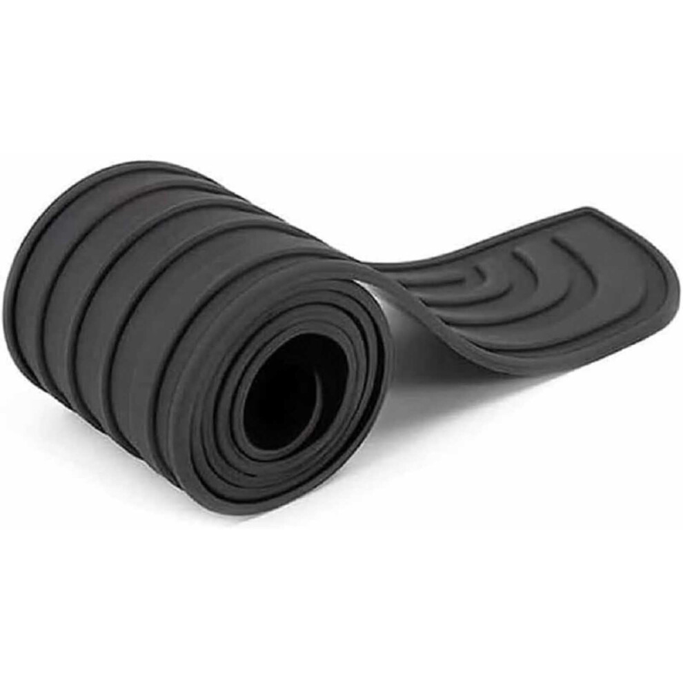 Rear Bumper Protector For Vw Golf Cabriolet 20112013, Rubber Antiscratch Car Bumper Guard Strip Black 9330225830979