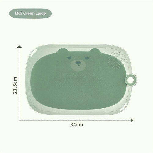 (White L) Cutting Board Mildew-proof And Antibacterial Household Fruit Cutting Board 1