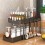 Multifunctional Storage Rack 2 Tiers Slide Out Shelf For Kitchen 5