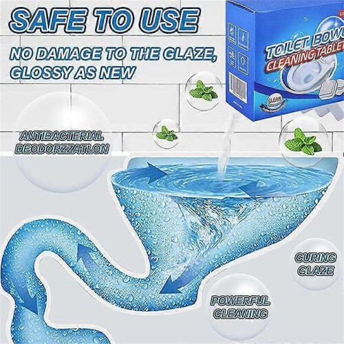 Flushbright Cleaning Tablets, Flushbright Toilet Cleaner,Automatic Long-Lasting 12pack 2