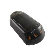 (2 PCS, Black white light) Solar Powered Cab Lights for Truck-2024 New Punch-Free Solar Powered Cab Lights