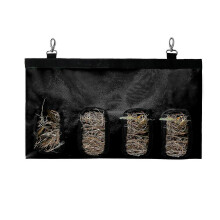 Rabbit Four-hole Feeding Bag Pet Thatched Bag Feeding Bag