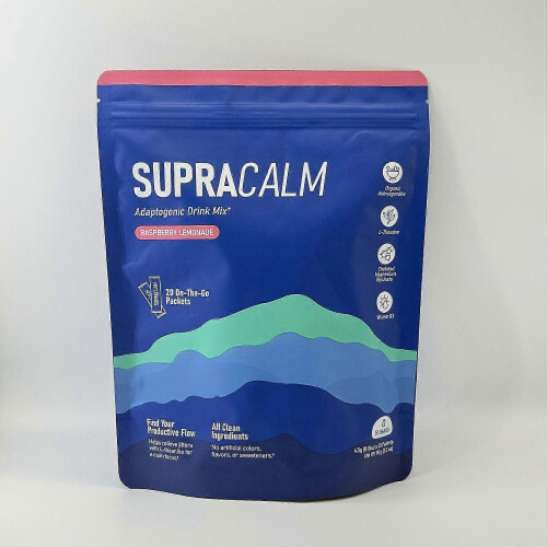 Raspberry Supercalm 20-Count Detox Health Nutritional Drink 1