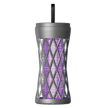 (grey) 3 in 1 Mosquito Zapper, Mosquito Zapper Outdoor Waterproof, Portable Mosquito