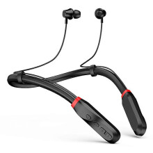 (black) I35 New Headphone Bluetooth 5.1 Stereo In-ear Hanging Neck Sports Headset