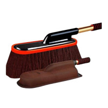 (Brown) Nicetopu Car Duster, Car Duster with Extendable Telescoping Handle Scratch Free New