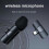 Wireless Lavalier Microphone for Android iPhone Phone ipad Vlog Live Stream Mic 3