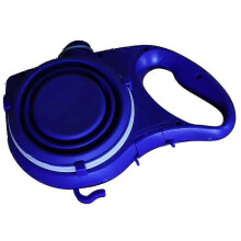 (blue) Doggo Safari Charms - 5 in 1 Dog Leash, Multifunction Pet Leash for Outdoor