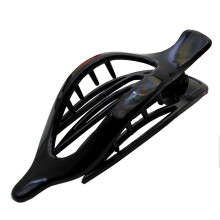 Large Black Hair Claw Clip 12.5cm Plastic Hair Jaw for Thick Hair Ponytail and Updo