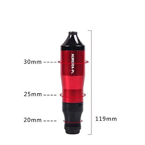 Red Rotary Tattoo Pen Machine with Precise Needle Depth Control and Low Noise 1