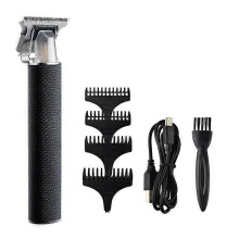 (black) Professional Men's Hair Trimmer Clipper 0mm Baldheaded Cutter Beard Shaving Precision Finishing Hair Cutting Machine