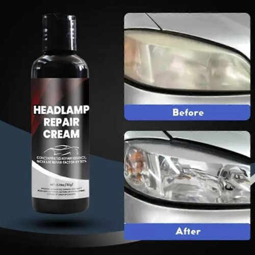(2 pcs) Updated Car Cared Headlight Lens Restorer Kit Car Headlight Repair Fluid 1