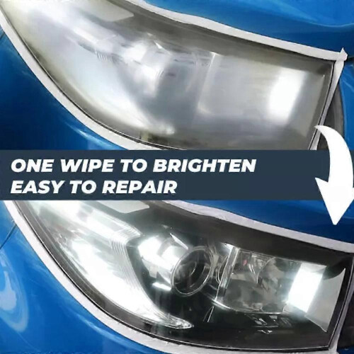 (2 pcs) Updated Car Cared Headlight Lens Restorer Kit Car Headlight Repair Fluid 2