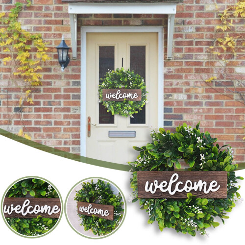 Artificial Flower Wreath 33cm Diameter 1