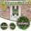 Artificial Flower Wreath 33cm Diameter 5