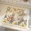 Draining Mat Absorbent Floral Design 24x16 Inch 2