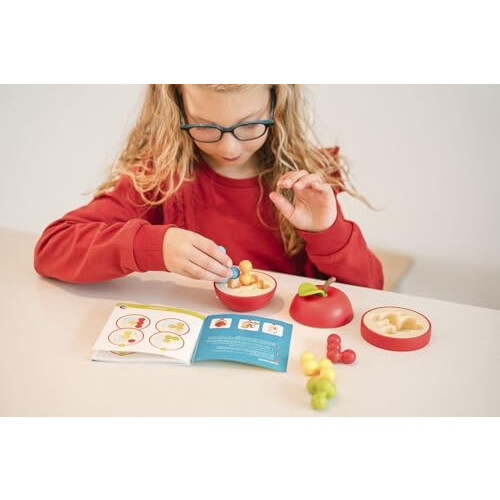 SmartGames - Apple Puzzler, 1 Player Logic Game, 80 Challenges, Ages 8+ 2