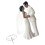 Stylish Plastic Cake Toppers For Wedding Ceremony-White 1