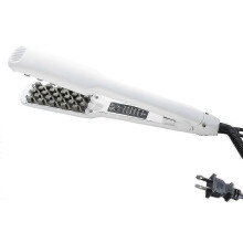 Ceramic Volumizing Hair Iron with Adjustable Temperature & Swivel Cord | Adds Volume for Thicker Hair