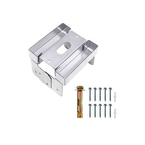 4x4 Ground Support With Concrete Base For Extended Fence-1 pack