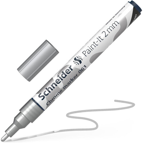 Schneider Chrome Marker Paint-It 061 2mm Silver 2